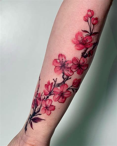 Japanese Cherry Blossom Flower Tattoo Media Rpgsite