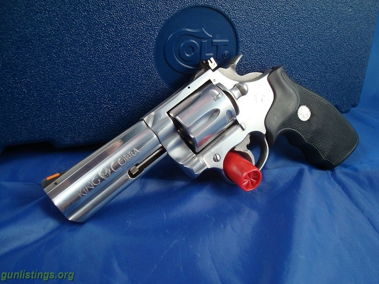 078 D065 357Mag Colt King Cobra 4 Stainless Revolver Classic Arms