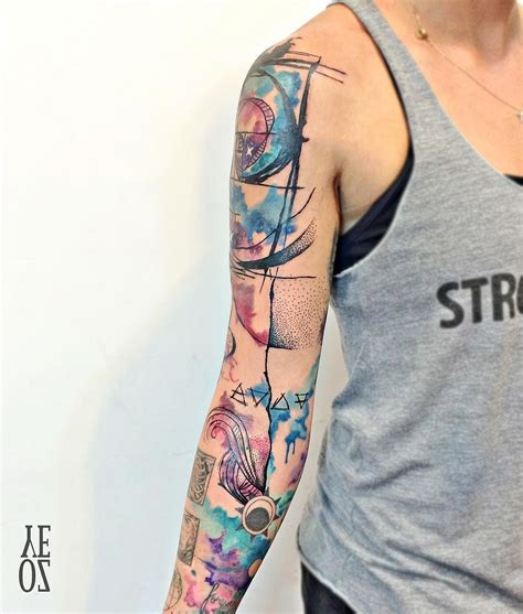 10 Beautiful Watercolor Sleeve Tattoo Designs To Inspire Your Next Ink