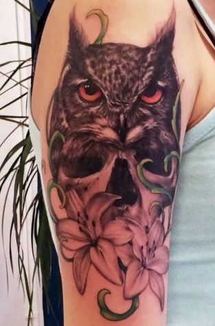 10 Great Horned Owl Tattoo Ideas Petpress