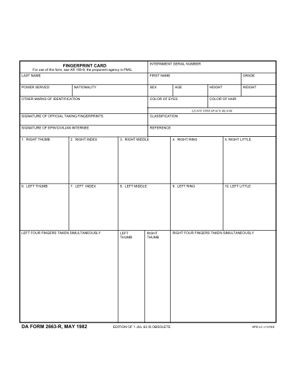 100 Army Tape Test Chart Page 3 Free To Edit Download Print Cocodoc