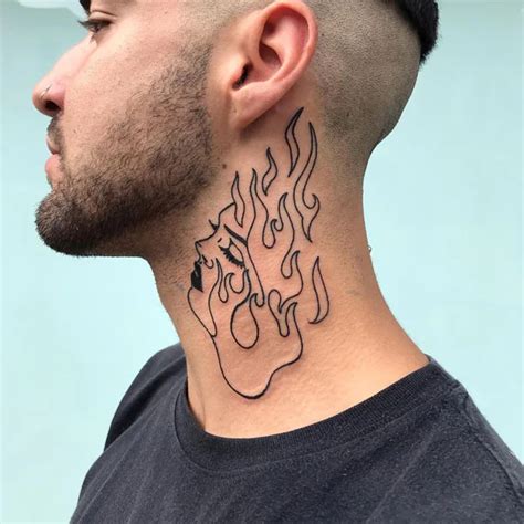 100 Enlightening Neck Tattoo Ideas For Men To Experiment With