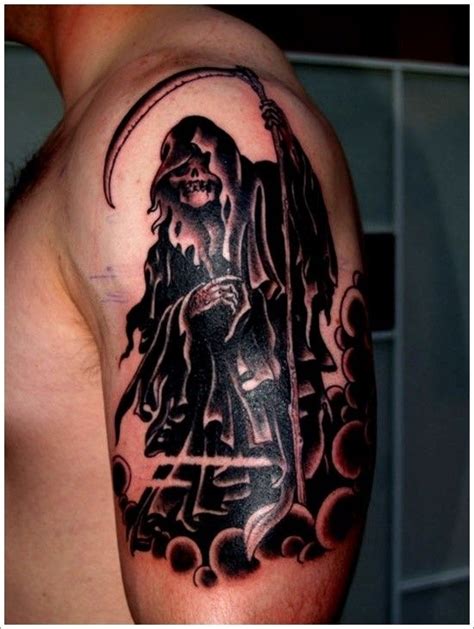 100 Meaningful Grim Reaper Tattoos Ultimate Guide 2021