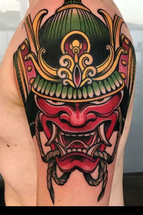 101 Amazing Samurai Mask Tattoo Ideas That Will Blow Your Mind