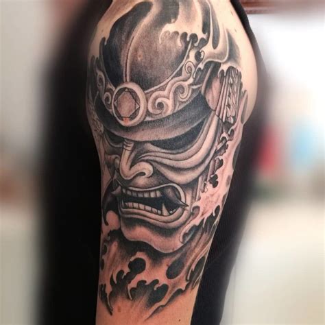 101 Best Amazing Samurai Mask Tattoo Ideas That Will Blow Your Mind