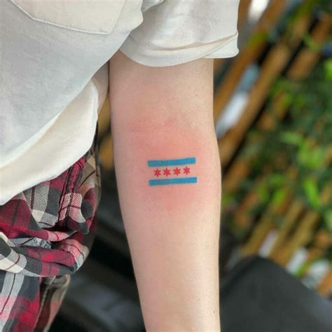 101 Best Chicago Flag Tattoo Ideas That Will Blow Your Mind