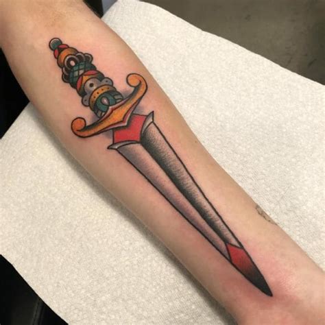 101 Dagger Tattoo Designs You Need To See