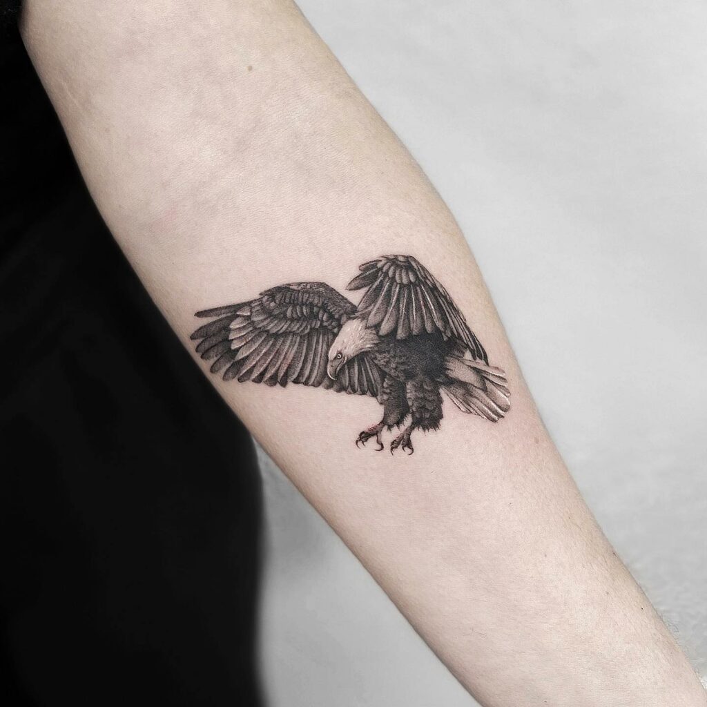 11 Flag And Eagle Tattoo Ideas That Will Blow Your Mind