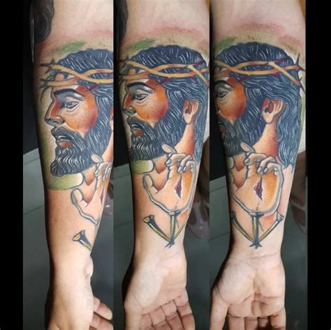 11 Jesus Tattoo Forearm That Will Blow Your Mind