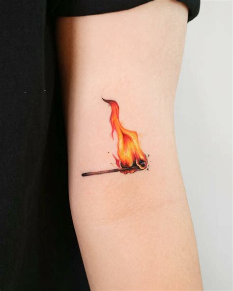 11 Small Flame Tattoo Ideas That Will Blow Your Mind