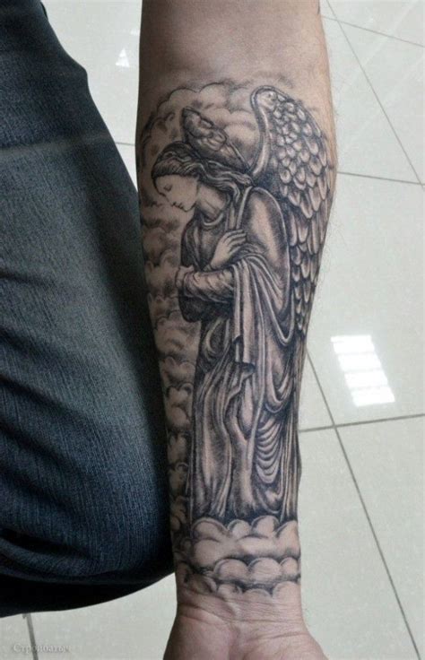 110 Best Guardian Angel Tattoos Designs Meanings 2019