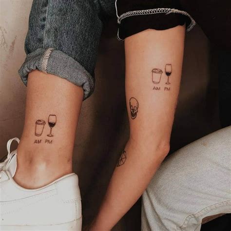 12 Adorable Best Friend Tattoos That Are As Simple As They Are