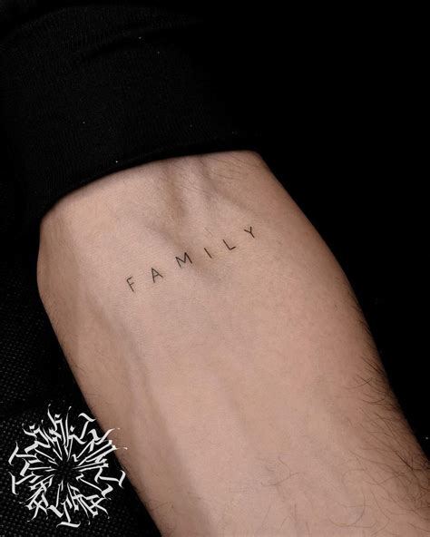 14 Small Family Tattoo Ideas Information