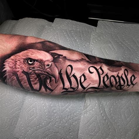 140 Patriotic We The People Tattoo Designs With Meaning And Ideas