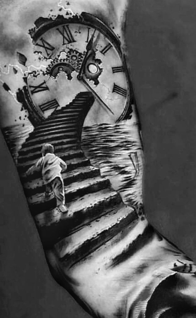 145 Coolest Stairway Tattoo Ideas 2024 Tattoosboygirl