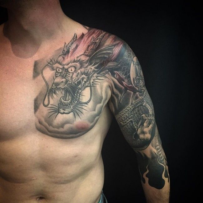 15 Amazing Dragon Tattoo Designs For Men And Women