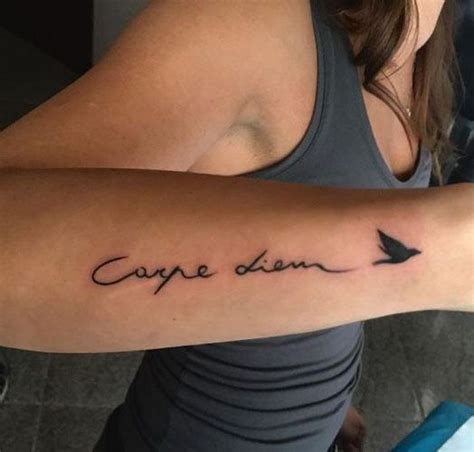 15 Best Carpe Diem Tattoo Designs And Ideas Tattoos Tattoo Designs