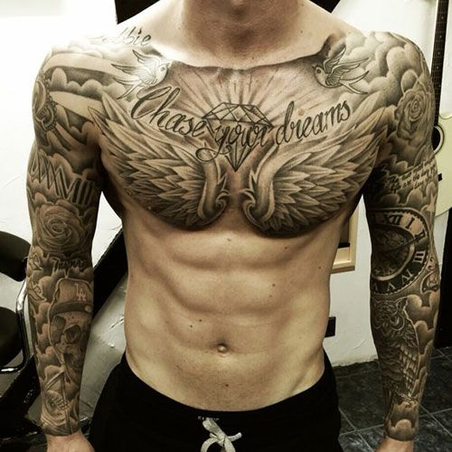 15 Best Chest Tattoo Designs For Men And Women