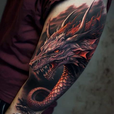 15 Dragon Tattoo Designs And Meaning To Inspire You Dragon Tattoo