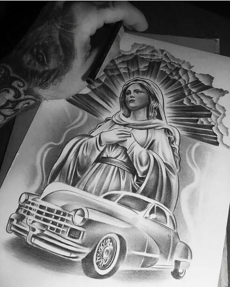 17 Awesome Religious Tattoo Sleeve Drawings Image Ideas