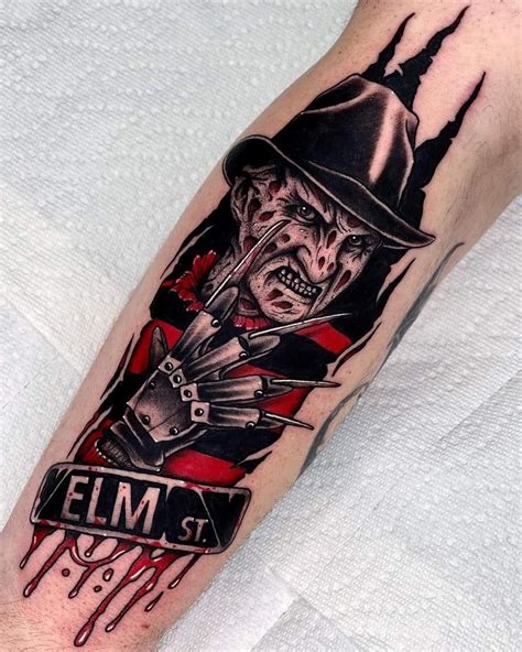 17 Freddy Krueger Tattoo Ideas Freddy Krueger Tattoo Horror Tattoo