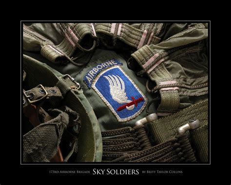 173Rd Airborne Brigade Sky Soldiers Giclee