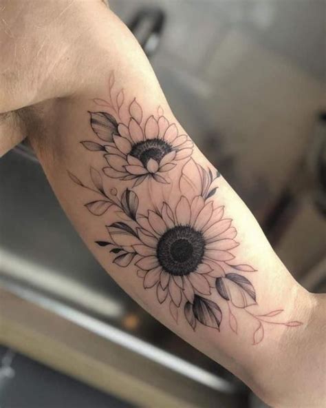 180 Inspirational Sunflower Tattoos With Meaning Art And Design