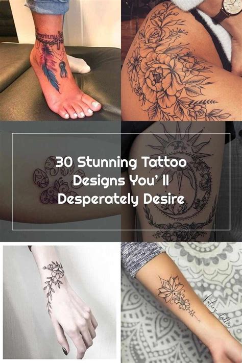 19 Beautiful Tattoo Designs You Ll Desperately Want In 2020 Cute