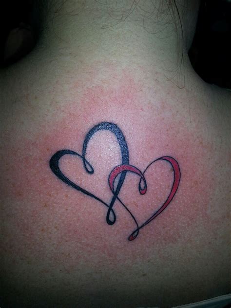 2 Hearts Intertwined Tattoo Design Talk