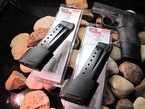 2 Pack M P Shield Extended Promag 9Mm 10 Round Magazine Mag Magazines 9 Mm