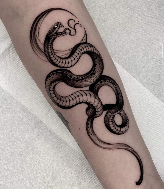 20 Best Black Mamba Tattoo Ideas