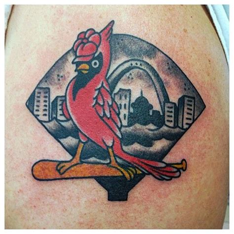 20 Best St Louis Cardinals Tattoos Images On Pinterest St Louis Cardinals Cardinal Tattoos