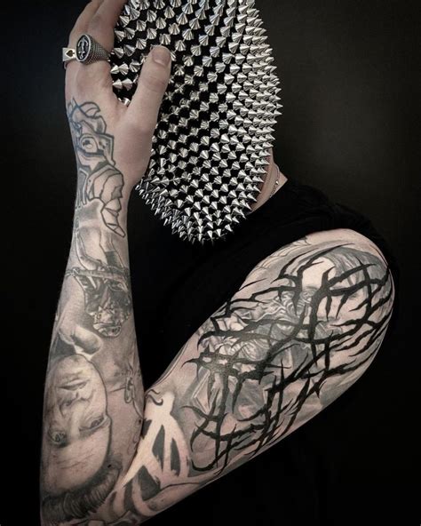 20 Cyber Sigilism Tattoos A Modern Fusion Of Tech And Mysticism Body