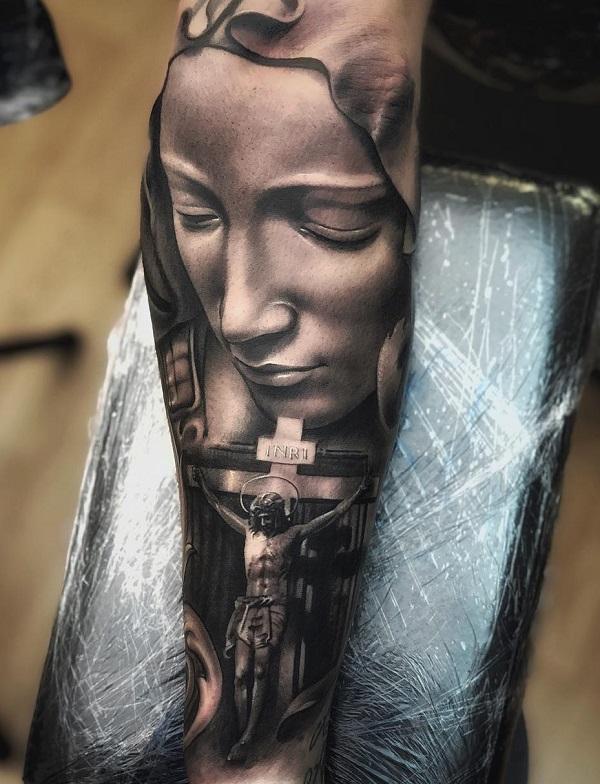 20 Jesus Christ Tattoo Sleeve Trend For 2024