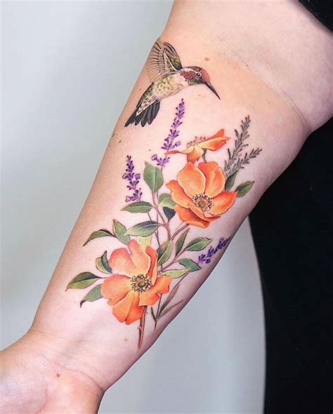 20 Stunning Hummingbird Tattoo Ideas