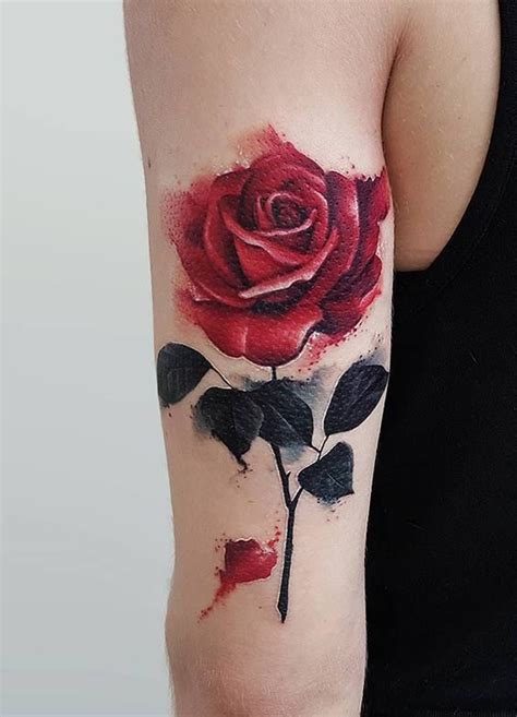 200 Meaningful Rose Tattoo Designs For Women And Men 2019 Hearts