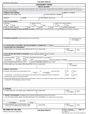 2022 2025 Dd Form 2707 Fill Online Printable Fillable Blank Pdffiller