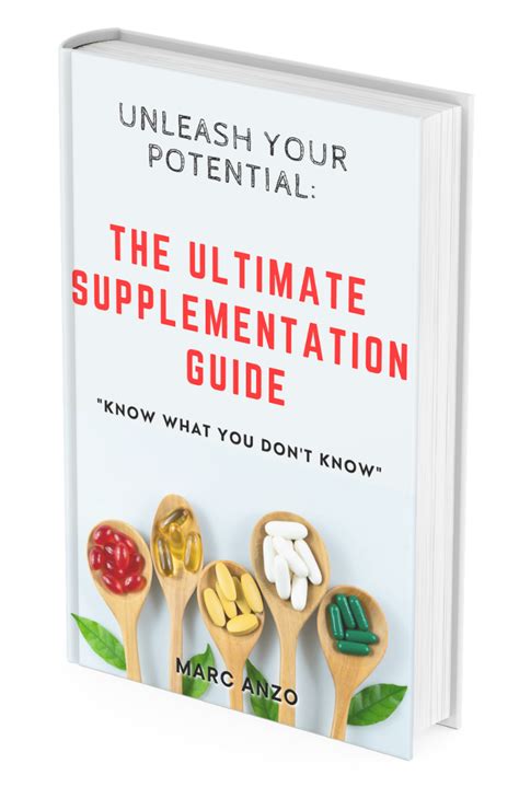 2023 New In Unleash Your Potential The Ultimate Supplementation Guide