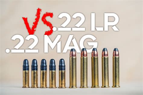 22 Wmr Versus 22 Lr Understanding The Differences In These Rimfire