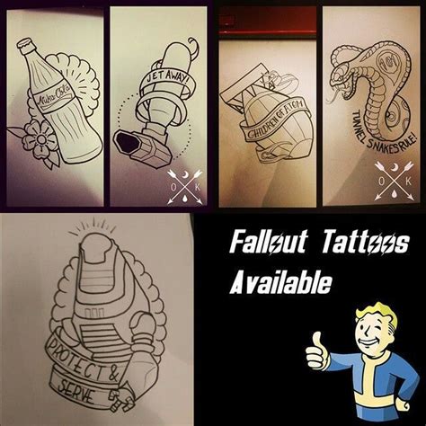 2257Cea1812b4b2c350fc4e698e9700f Jpg 640 640 Pixels Fallout Tattoo