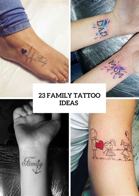 23 Family Tattoo Ideas For Ladies Styleoholic