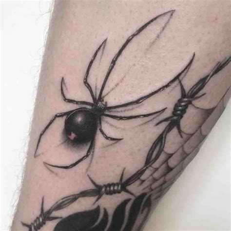 23 Of The Best Spider Tattoos Spider Tattoo Tattoos Tattoo Font