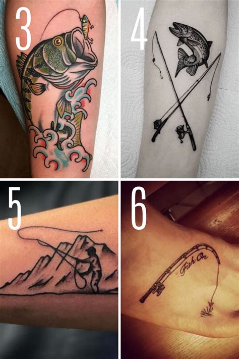 25 Amazing Fishing Tattoos Tattoo Glee