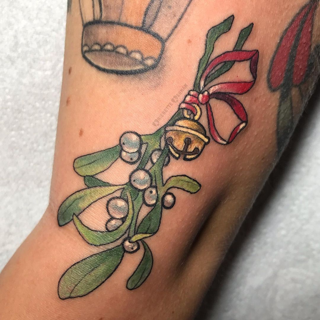 25 Christmas Tattoos That Spark Joy All Year Long