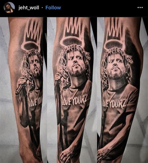 25 J Cole Tattoo Ideas J Cole J Cole Tattoos J Cole Quotes