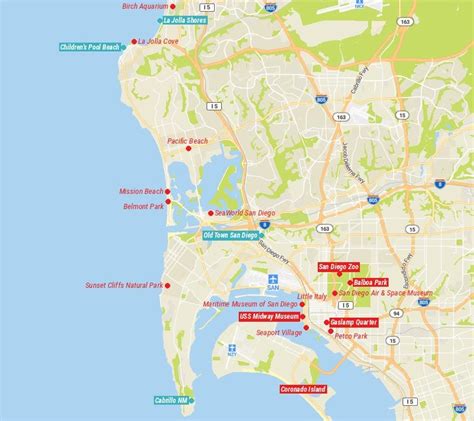 25 Top Tourist Attractions In San Diego With Map Touropia