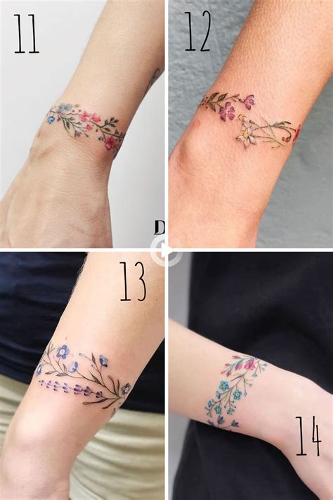 26 Amazing Finger Tattoos Designs Page 12 Of 26 Lily Fashion Styl In 2021 Flower Wrist