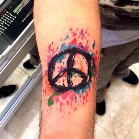 30 Cool Peace Sign Tattoo Meaning And Ideas Make Love Not War Peace