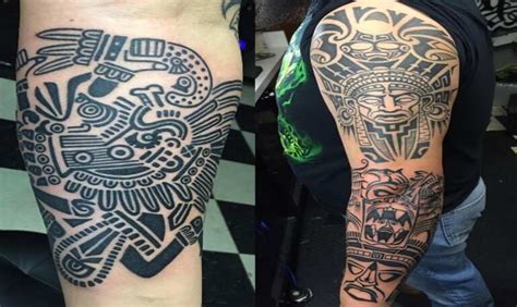 30 Meaningful Aztec Tattoos That Will Look Amazing On Your Skin Yen