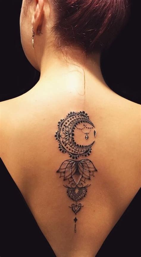 30 Trendy Back Neck Tattoo Designs For Women Fashion Qween